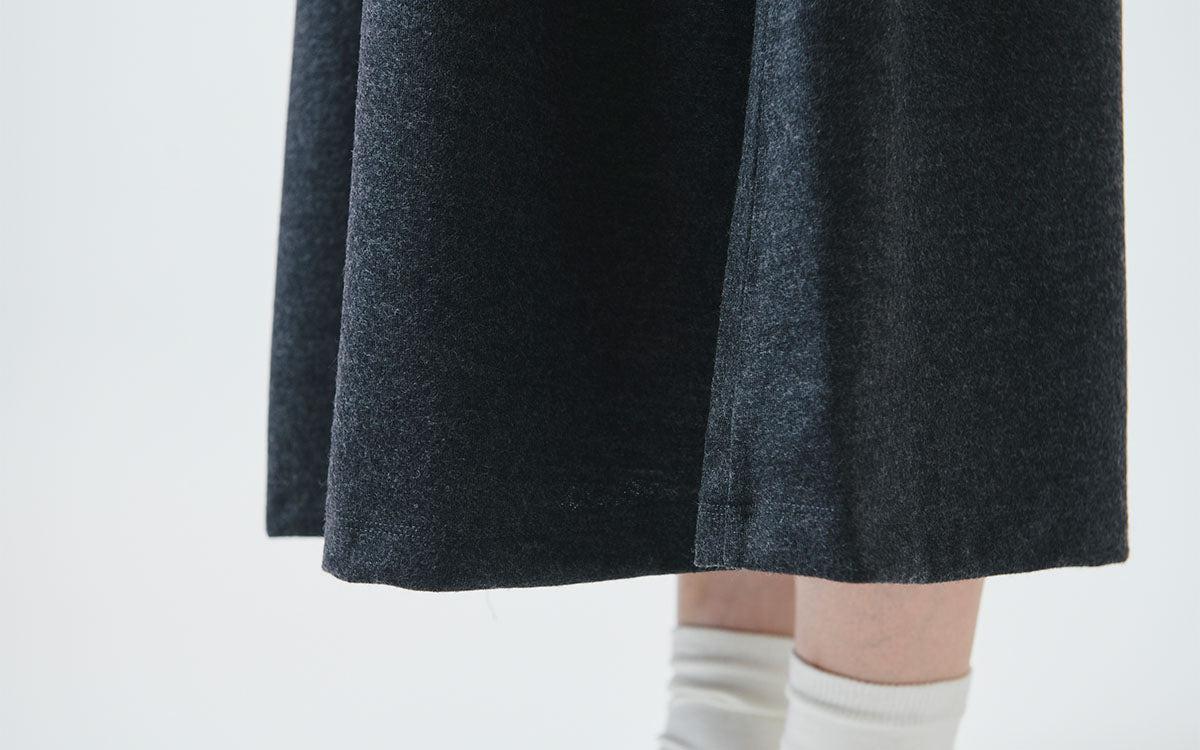 HANDROOM WOMEN'S ボトルネック ワンピース / black