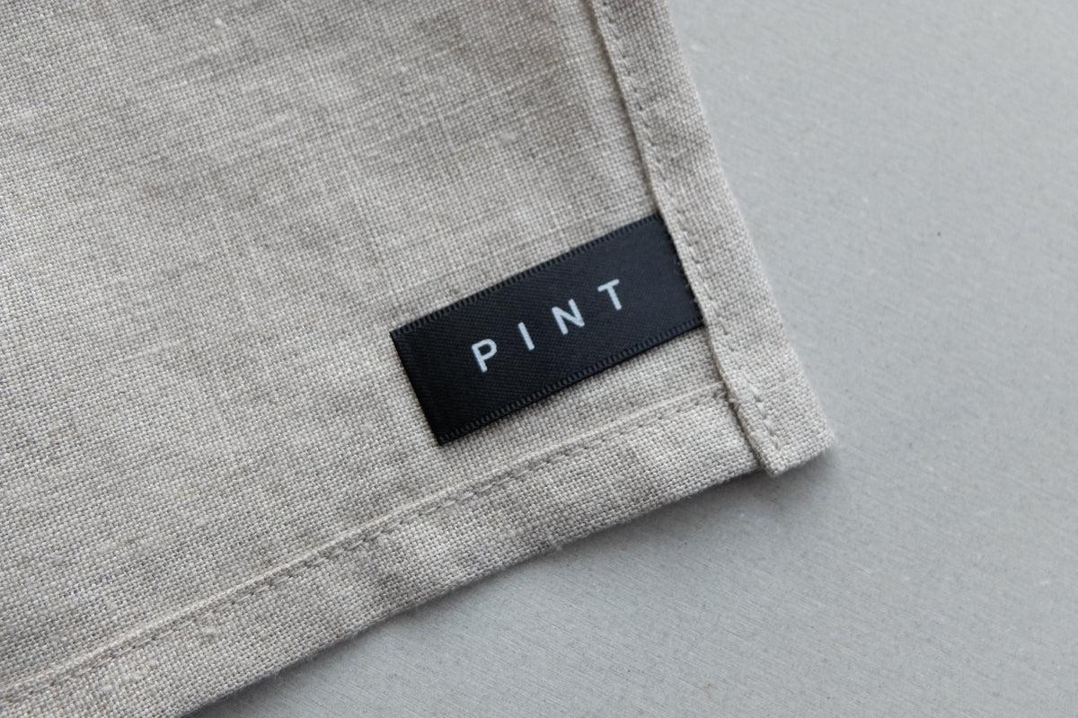 オーガニックリネン ミニクロス|40番手生成り無地