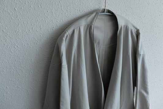 きるもの|JKT弐|コットンツイル|ライトグレー|unisex freesize