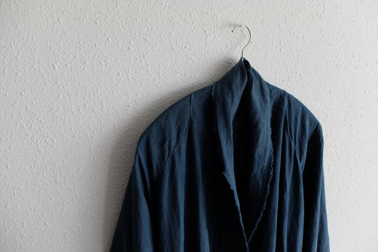 MITTAN / 大麻羽織 高密度 藍×胡桃 JK-73C / unisex