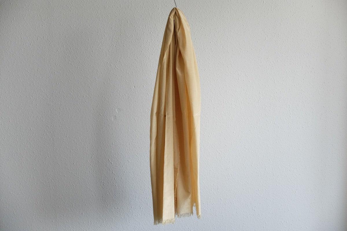 enrica cottonsilk scarf｜walnut-camel – PINT_MN