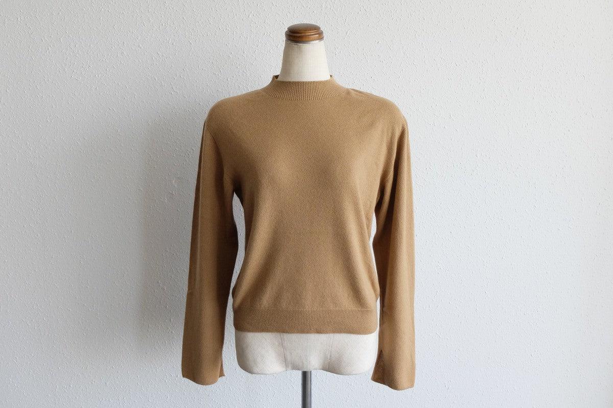 1着限定】enrica cashmere silk knit｜camel – PINT_MN