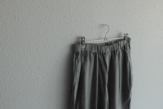 MITTAN / 竹ロングパンツ 松煙 PT-78B / unisex