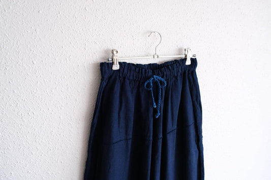 MITTAN / 竹パンツ 濃藍 PT-115DC / unisex