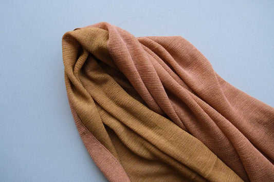 リネンニットストール|アンブル×シエナ