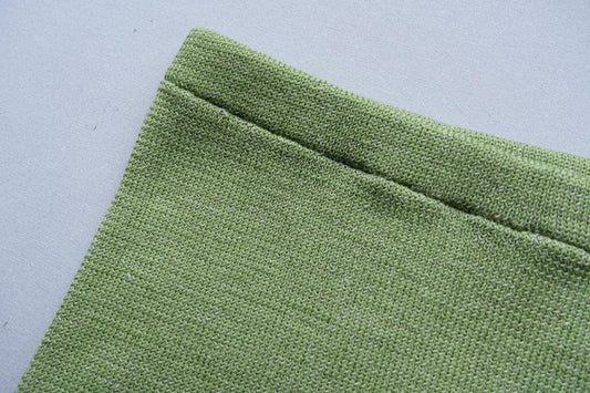 リネンウール腹巻きパンツ|グリーン