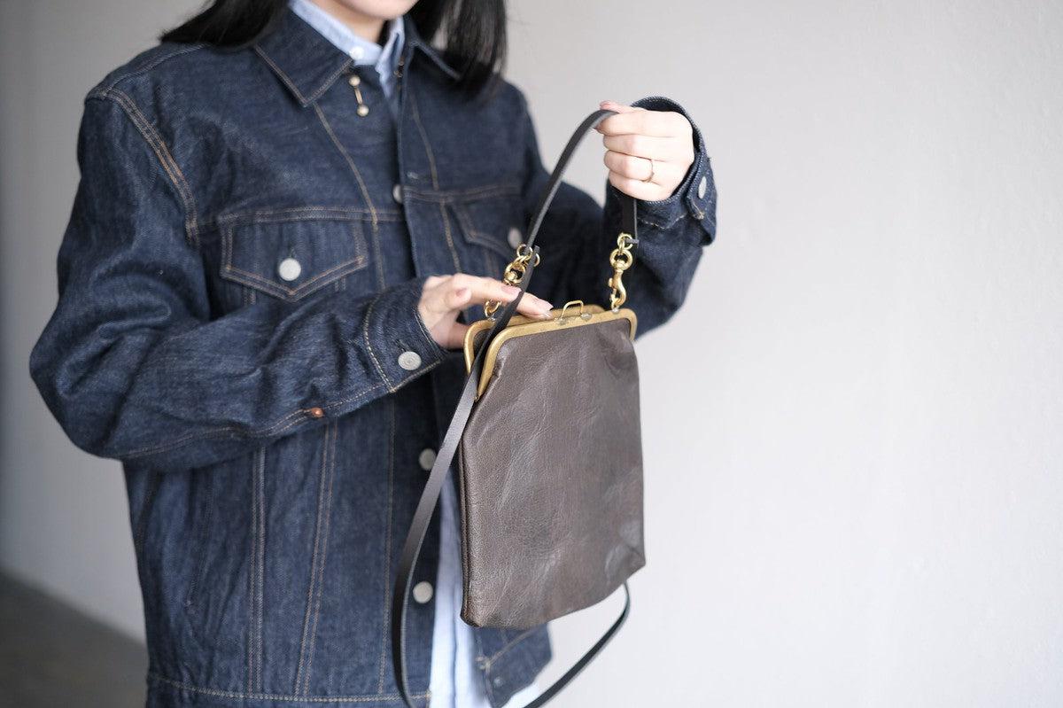 frame porch SHC-31 <鹿革 黒 / 滋賀-10>