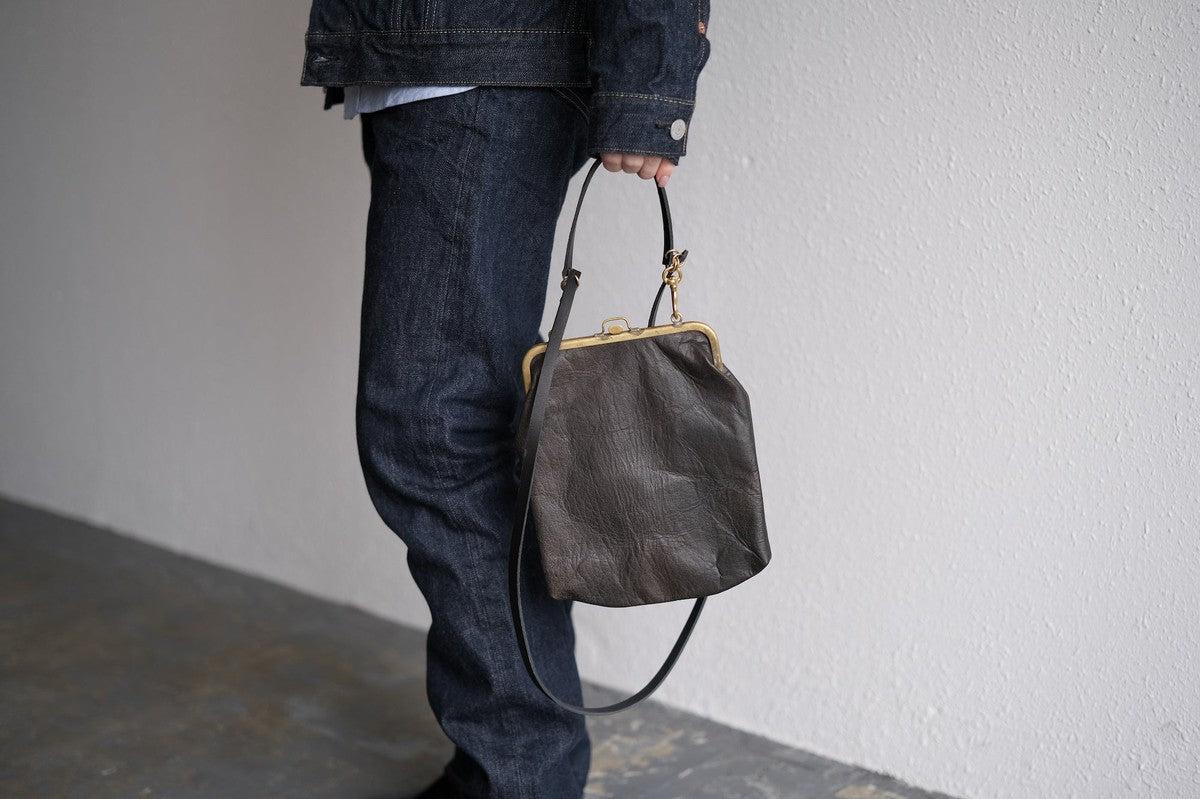 frame porch SHC-31 <鹿革 黒 / 滋賀-10>