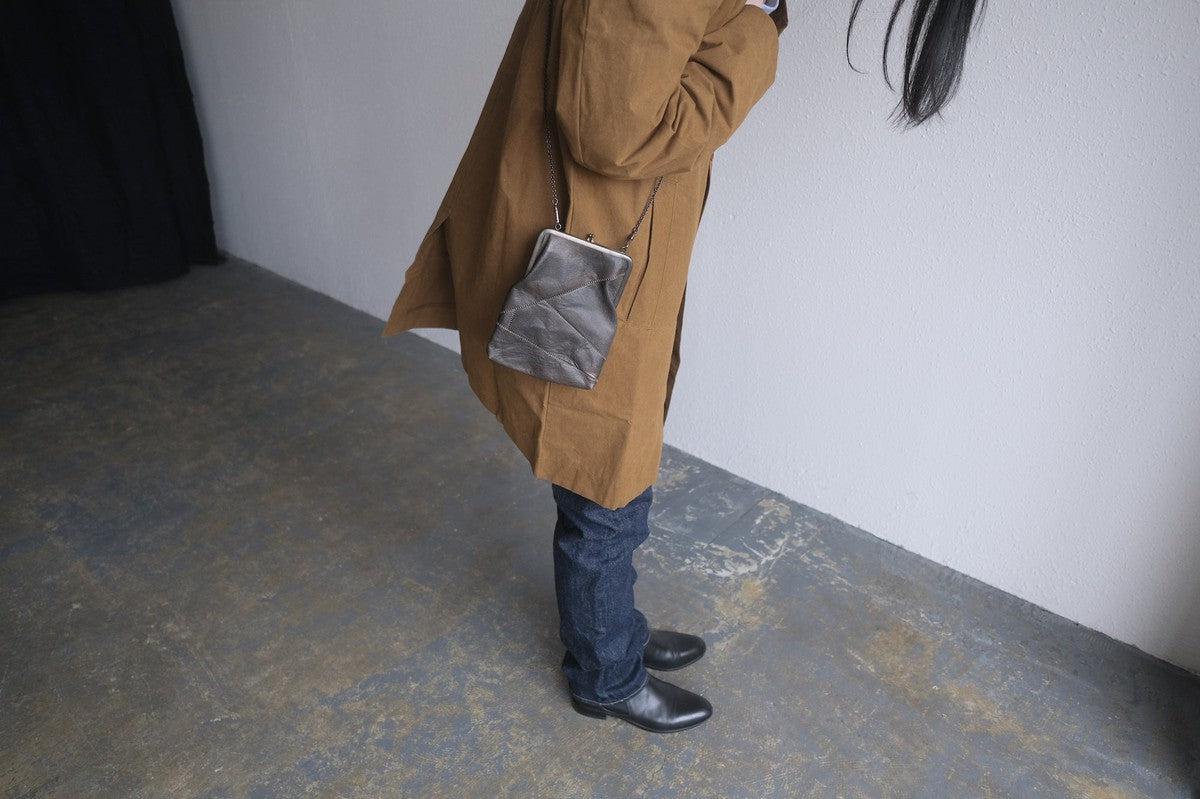 frame porch SLAO-08 <鹿革 黒 / 滋賀-10>