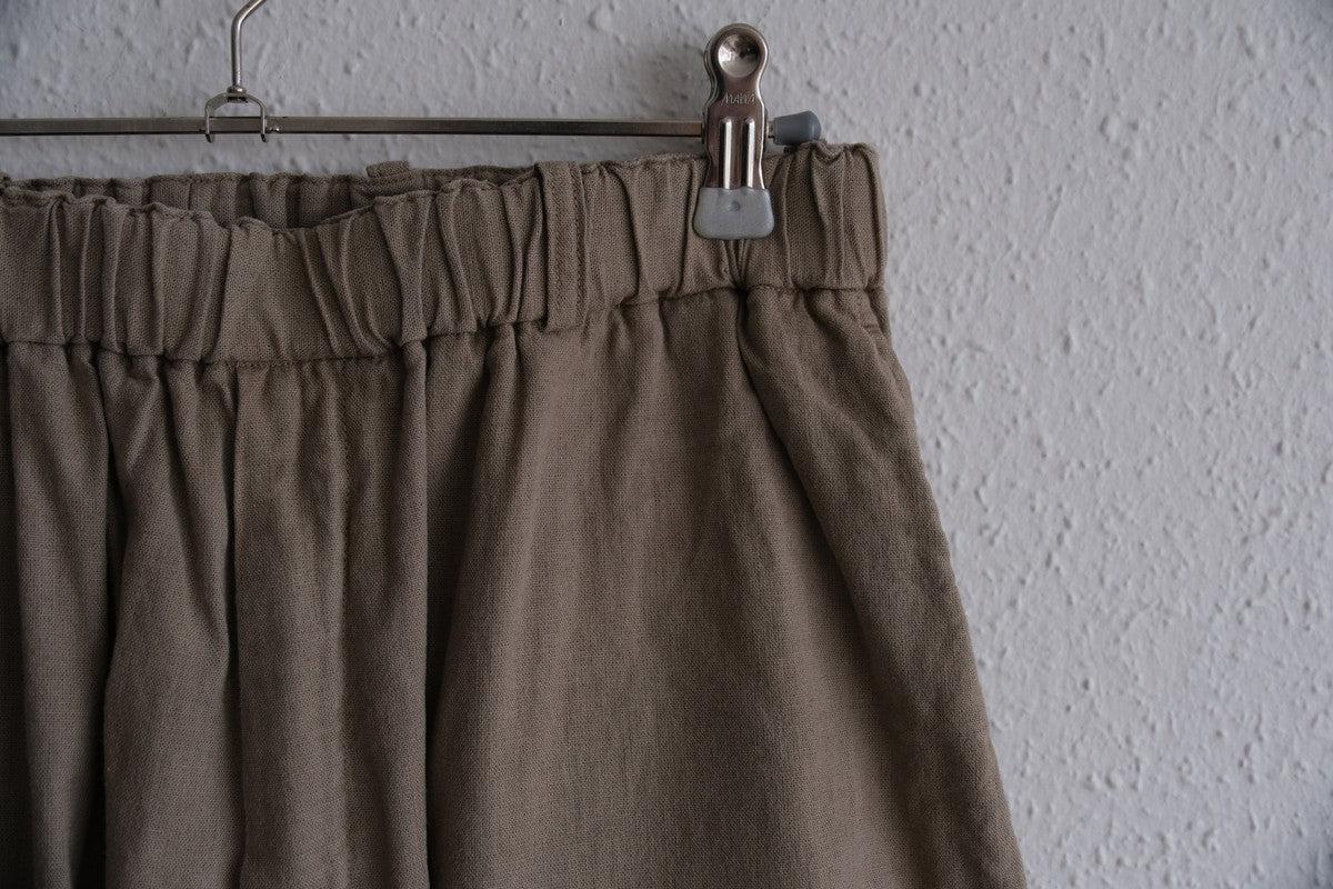 MITTAN / 竹ロングパンツ 胡桃 PT-78C / unisex