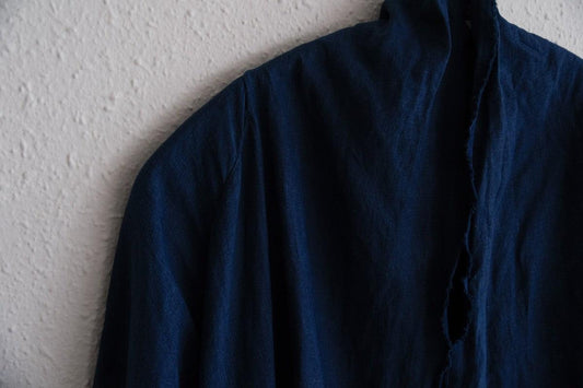 MITTAN / 大麻羽織 高密度 藍(濃) JK-73DC / unisex