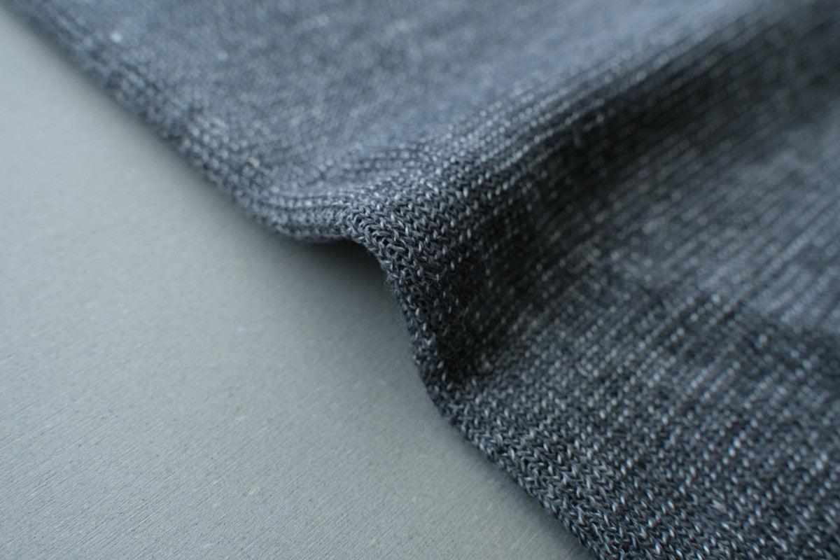 リネンウール腹巻きパンツ|グレー