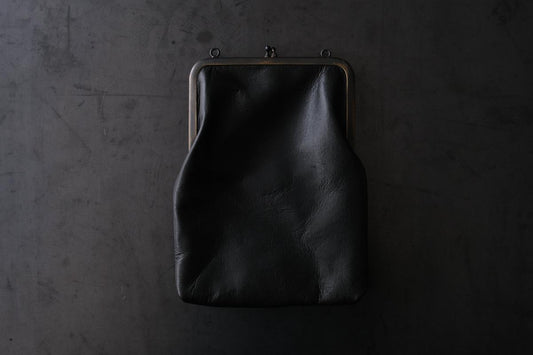 frame porch SLAO-08 <鹿革 黒 / 滋賀-10>