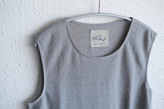 リネンコットンアンダーウェア ノースリーブ|レディース|フォーグ