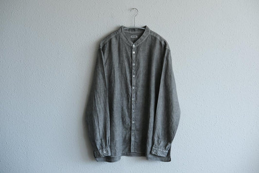 MITTAN / 大麻シャツ 松煙 SH-132B / unisex