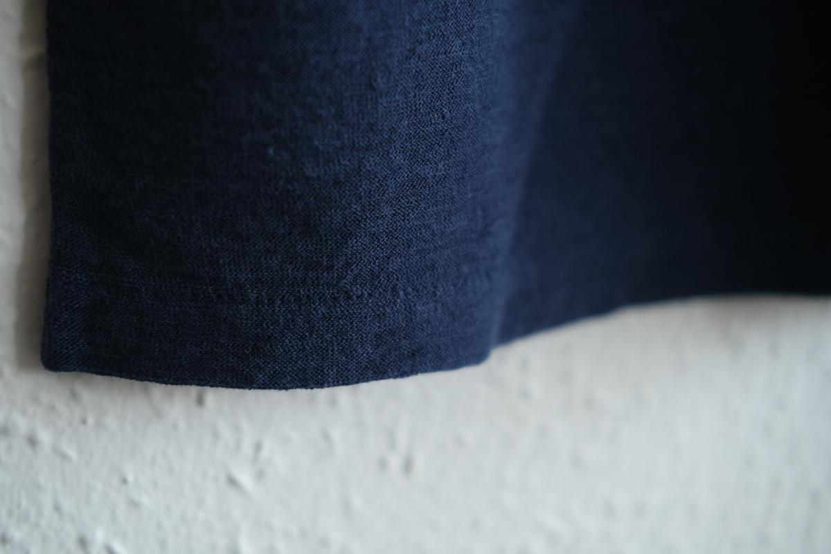 リネンコットンアンダーウェア ノースリーブ|メンズ|ダークネイビー