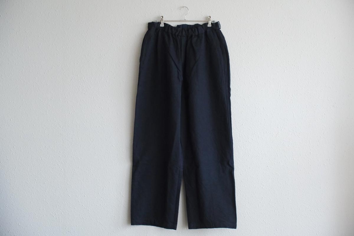MITTAN / 亜麻苧麻ワイドパンツ 濃紺 PT-92 / unisex – PINT_MN