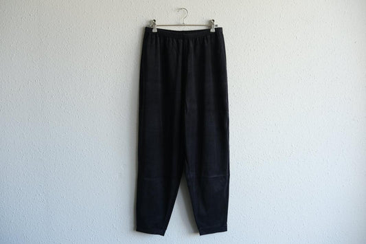 yohaku ドバイパンツ|ベロア素材 ネイビー|unisex freesize