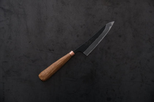 enjyu 黒打ちペティナイフ 100mm 赤畠大徳