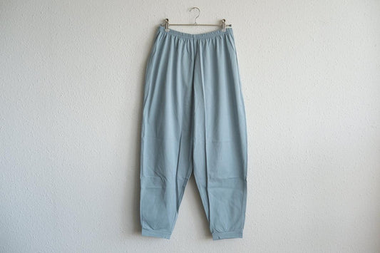 yohaku ドバイパンツ|サラサラなめらか天竺素材 サックス|unisex freesize