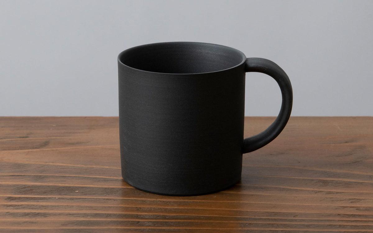 マグカップ 黒練 焼締め – PINT_MN