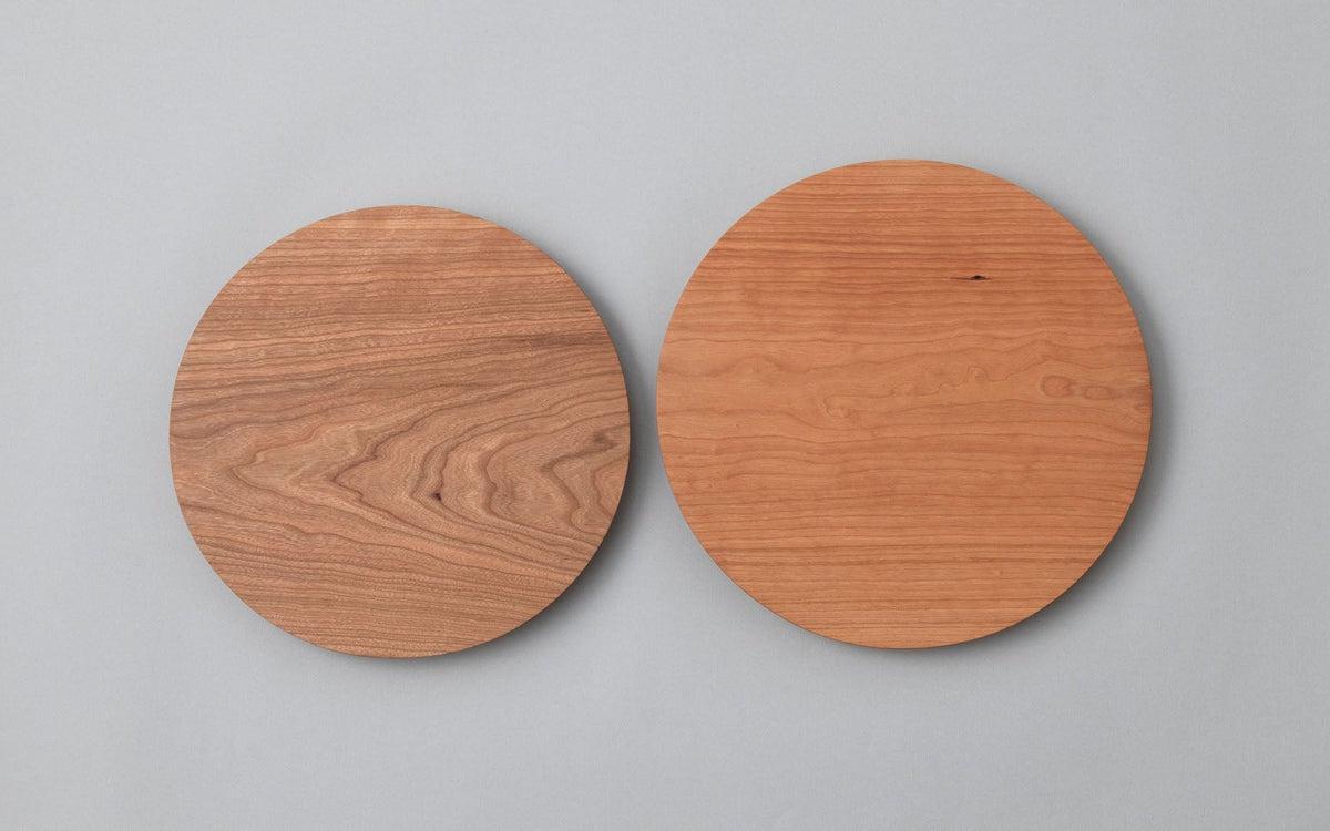 チェリーのカッティングボード 丸