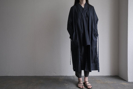 きるもの|襦袢|コットンローン ネイビー|unisex freesize