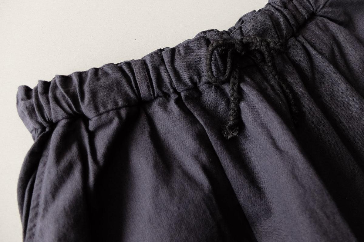 MITTAN / 竹パンツ 黒 PT-115 / unisex