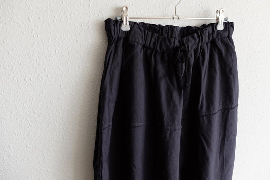 MITTAN / 竹パンツ 墨黒 PT-115 / unisex