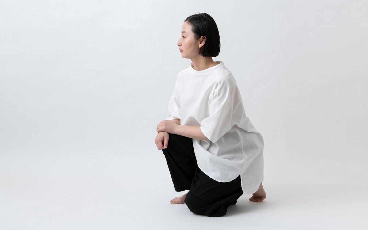 MITTAN / 竹プルオーバー 炭 SH-89 / unisex
