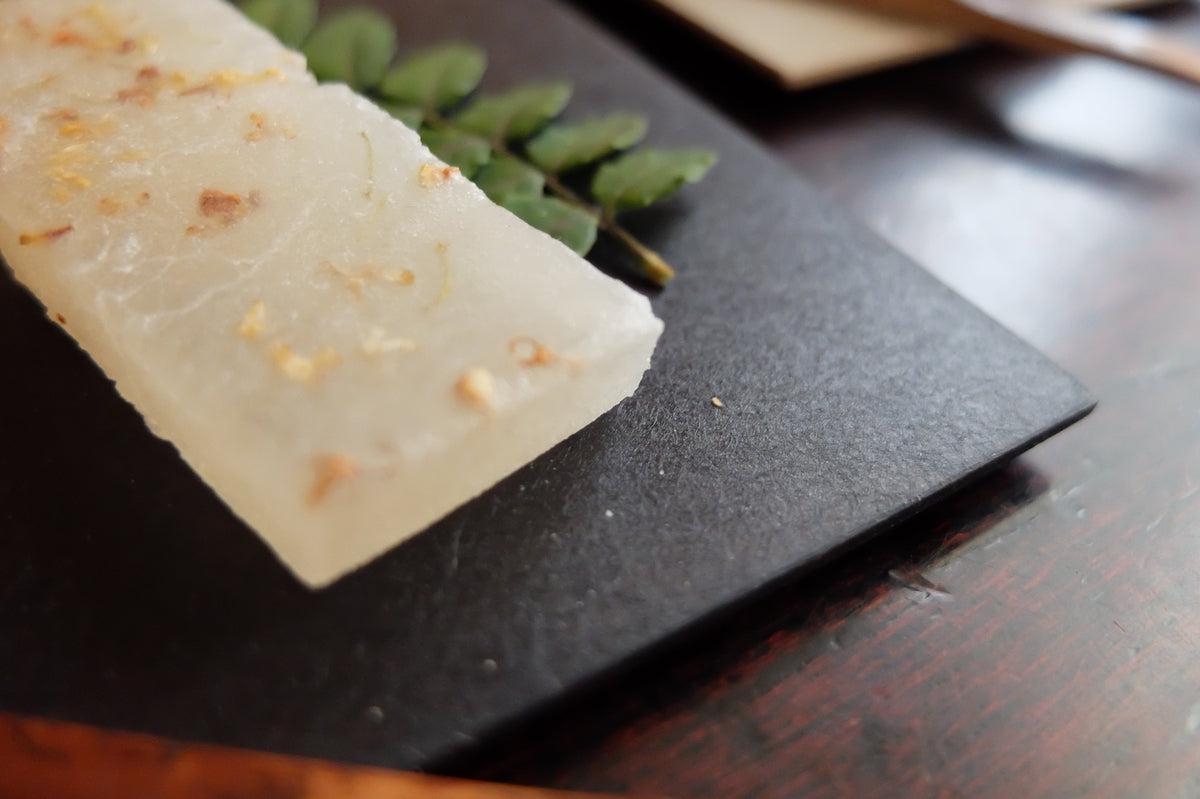 一閑張 杉 角小皿 <白・黒>