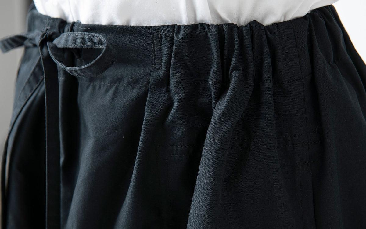 木間服装製作 pants polyester-cotton black|unisex freesize