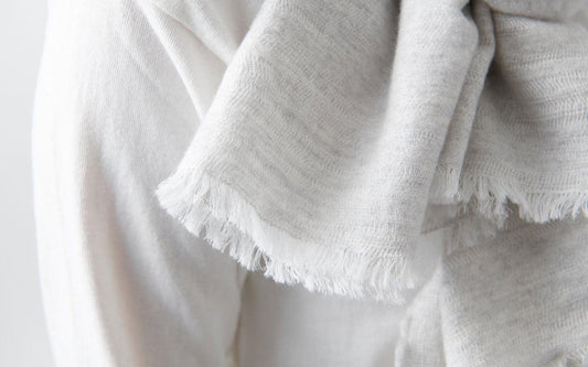 MITTAN / 毛布2 小 薄灰 SC-19 / unisex