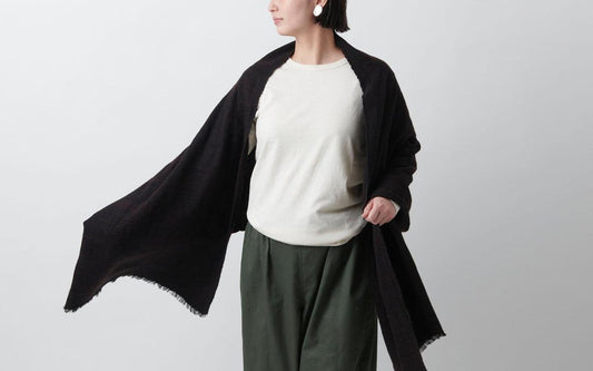 MITTAN / 毛布2 小 こげ茶 SC-19 / unisex