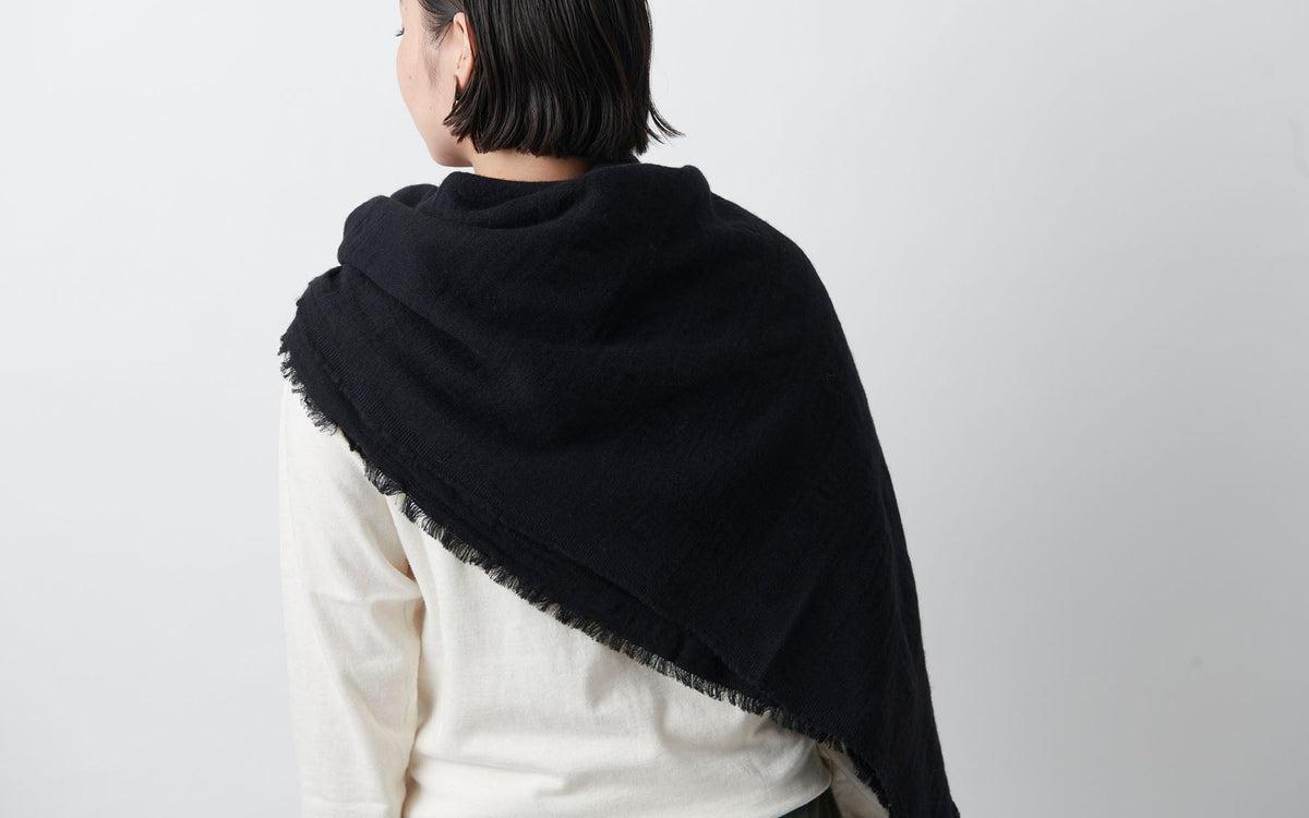 MITTAN / 毛布2 中 こげ茶 SC-20 / unisex