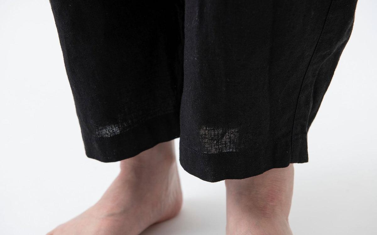 MITTAN / 竹パンツ 松煙 PT-115B / unisex