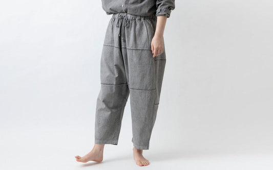 MITTAN / 竹パンツ 松煙 PT-115B / unisex