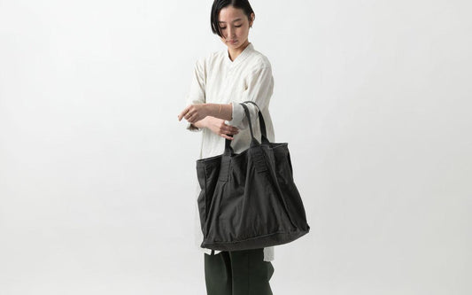 MITTAN / レイヤードバッグ大 墨黒 BA-09