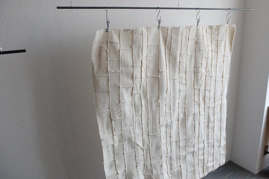 MITTAN×PINT / 端切れパッチワーク / OCガラ紡 / 130×130cm<サイズオーダー可>