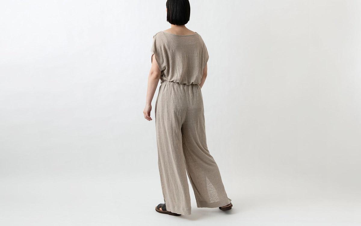 enrica linenknit cutsew|natural