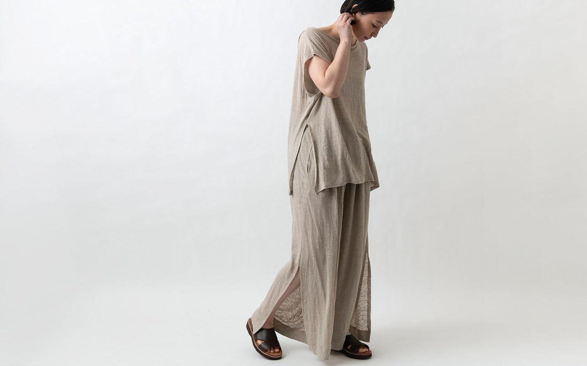 enrica linenknit pants|natural