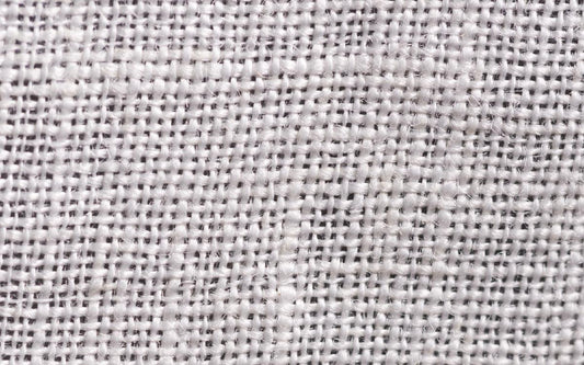 リネンハンカチ ホワイト×ブラック