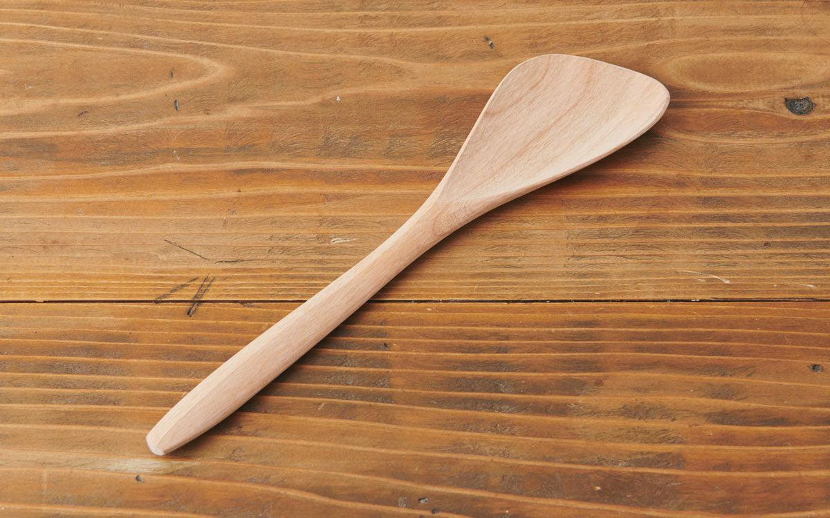 木べら すくえる木べら チェリー｜無塗装 – PINT_MN