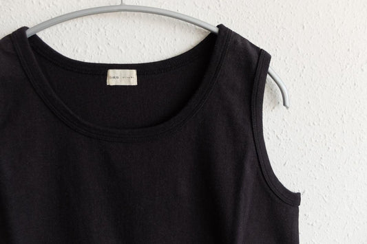 yohaku TUTU タンクトップ|黒|unisex3size