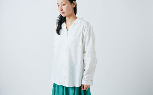 enrica×かぐれ cottonshirt