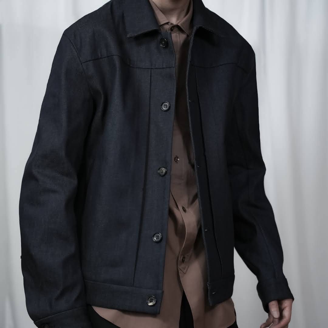 SACCINUM / Denim jacket / Mild slub denim / 3size