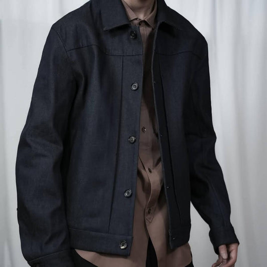SACCINUM / Denim jacket / Mild slub denim / 3size
