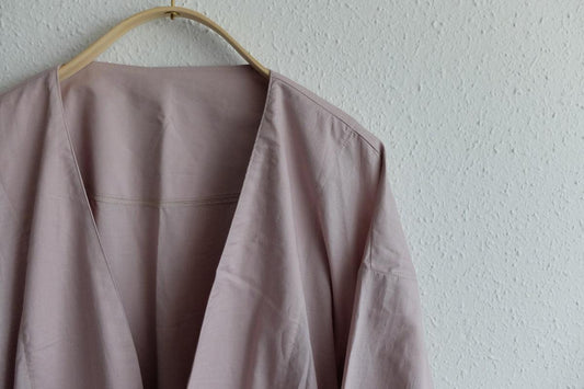 きるもの|四 JKT|コットンローン ライトピンク|unisex freesize