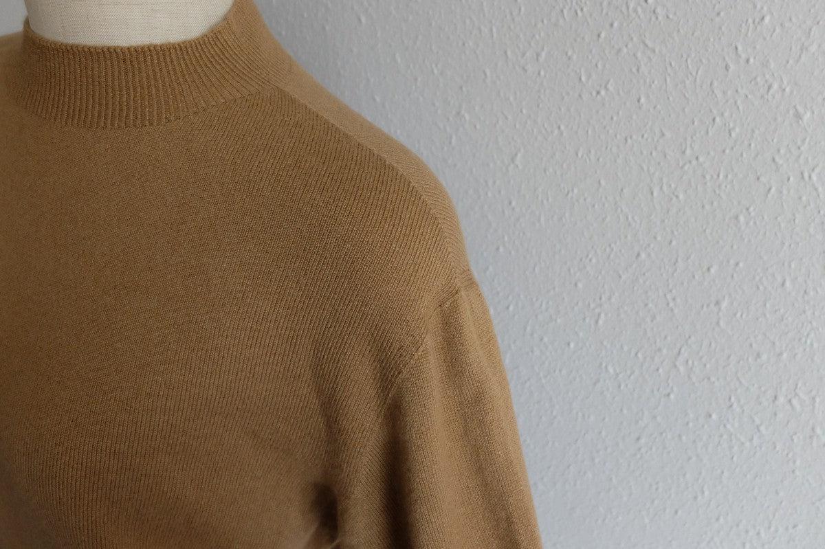 1着限定】enrica cashmere silk knit｜camel – PINT_MN