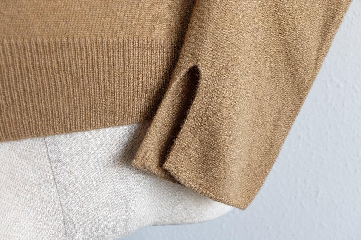 1着限定】enrica cashmere silk knit｜camel – PINT_MN